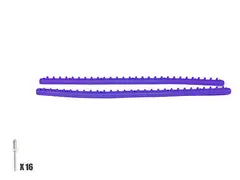 Fotstegslist  - Lilla Beskyttelse/gripelist for fotbrett