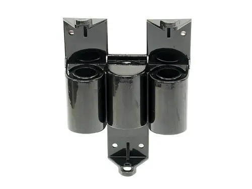 Tennpluggholder 3-Plugger Skrus eller poppes fast 