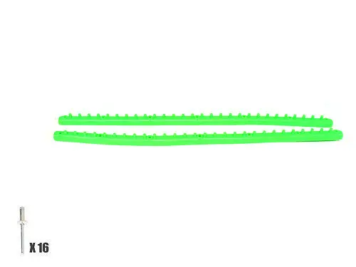 Fotstegslist  - Grønn Beskyttelse/gripelist for fotbrett 