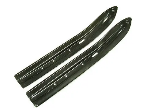 Skibelegg Arctic Cat 1/8" Std. Svart Passer Alle ZR Plastikk-ski '1997-2005