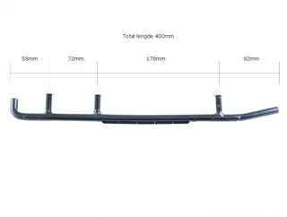 Styreskinne Lynx, Coromant - 605348677 Total lengde 400mm, 25.4mm bolter
