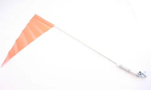 Sikkerhetsmast: F-900D Max 152cm, fjærende, orange, teleskopisk
