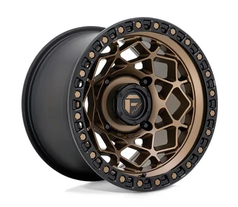 Fuel Unit UTV 15''x7/10'' - 4X137, BSM Bronse med Sort Matt Ring, 7''/10''