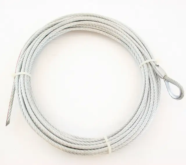 Vinsj-wire Stålkveil på 15,2m, ø4,8mm 