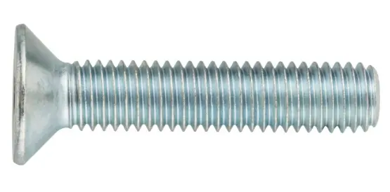 Forsenket skrue Innvendig sekskant ISO 10642, stål 8.8 