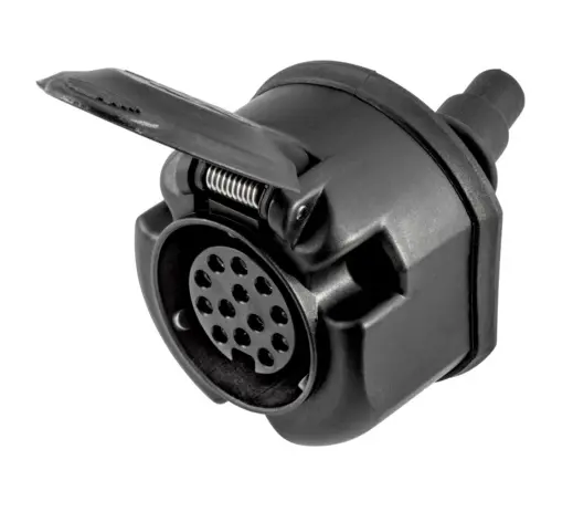 13-pol Kontakt 12 V Med utkoblingskontakt for tåkelys bak 