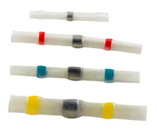 Skj&#248;tehylser for lodding Kabelskj&#248;t lodd - Krymp bl&#229; med tinn