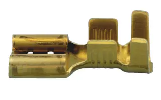 Bladkontakt Uisolert Kabelsko flat hun 1,5-2,5 6,3 hake