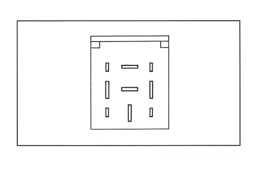 Holder for relé Holder for minirele 