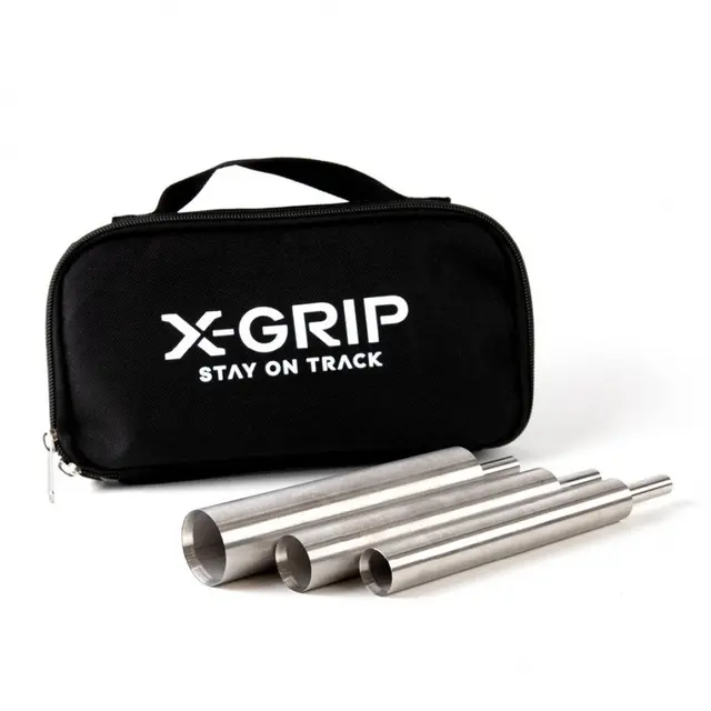 X-GRIP Mousse Driller 16/18/28 Sett med tre 