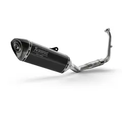 Akrapovic Komplett Eksosanlegg Titan - Sort MT-125