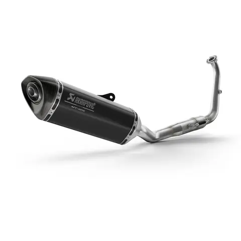 Akrapovic Komplett Eksosanlegg Titan - Sort MT-125