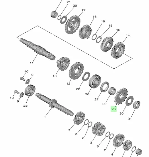 Sprocket, Drive (14t) Yz65 Yz65 2018-20 