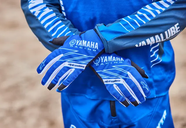 Yamaha MX Crosshanske 116 cm / 5-6 år Barn 