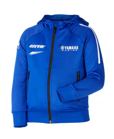 Yamaha Paddock Blå  Hettejakke Barn 92 c Blå 