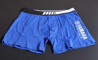 Yamaha Boksere til Menn Bl&#229; og Svart