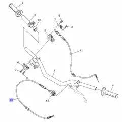 Yamaha Cable, Clutch YZ85 2019-20