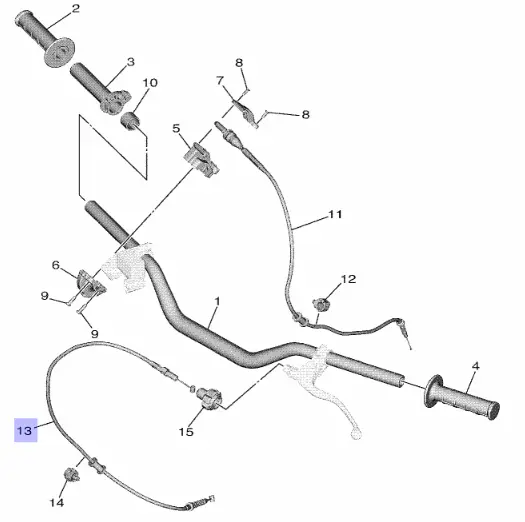 Yamaha Cable, Clutch YZ65 2018-20 
