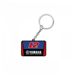 Yamaha MV12 N&#248;kkelring Bl&#229;/R&#248;d med Yamaha-logo