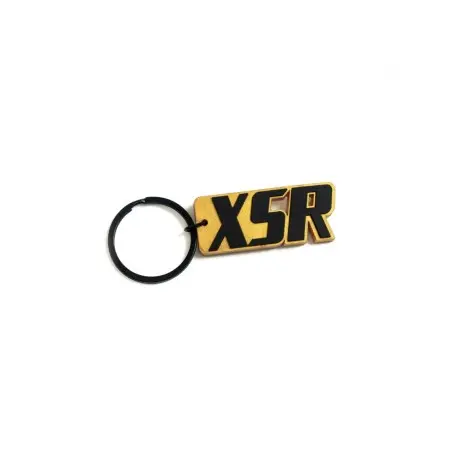 Yamaha XSR Nøkkelring Gull/Svart med XSR-logo 