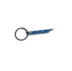 Yamaha YZ N&#248;kkelring Bl&#229; med YZ-logo