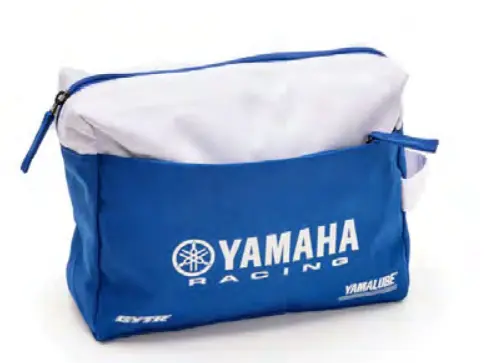 Yamaha Toalettveske Blå/Hvit 