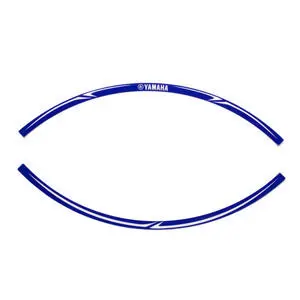 Yamaha Rim Sticker 1 Hjul Bl&#229;