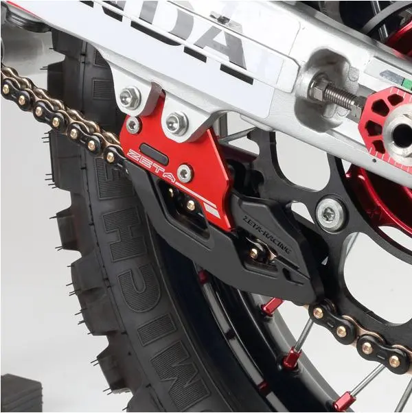 ZETA Kjedefører, Rød - Honda CRF250/450 R/RX/X/L/RL 