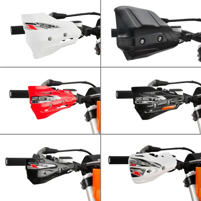 ZETA Håndbeskyttere-XC-PRO Convert, Hvit Komplett sett 