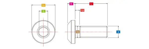 ZETA Yamaha WR250X Titanium Bremseskive PanHeadBolt M8x16