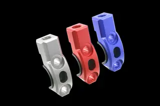 ZETA Roterende Hendelfeste m/Speilfeste 10mm Speilfeste