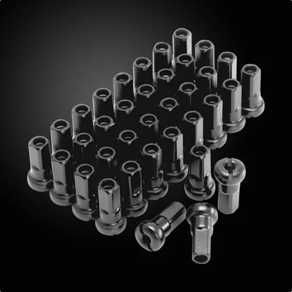 Z-Wheel Alu. Eikenipler 36stk - Sort OEM-erstatning for MX/Enduro-sykler 