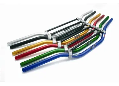 ZETA Comp-Ribbed Styre, ATV Medium Svart A=800 B=123 C=96 D=205 E=70 