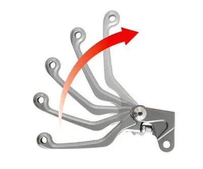 ZETA Pivot Bremsehendel CP-M 3 Fingre Yamaha/Kawasaki