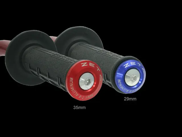 ZETA BarEnd Plug 29mm - Blå Leveres i par 