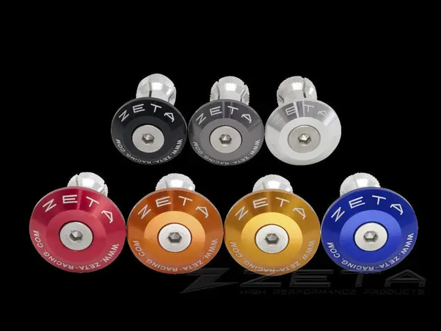 ZETA BarEnd Plug 29mm - Blå Leveres i par 