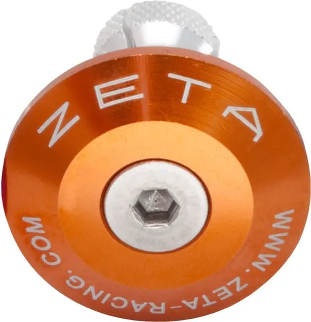 ZETA Bar-End Plug 29mm - Oransje Leveres i par 
