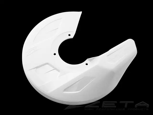 ZETA Pro Front Bremseskive Guard 270mm Hvit Bremseskive-beskytter 