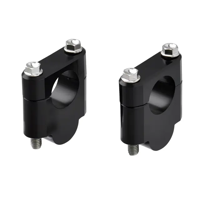 ZETA Styreforhøyer Std Sort,ø22,2 - 30mm Høyde: 30mm, Omkrets Styre: 22.2mm 