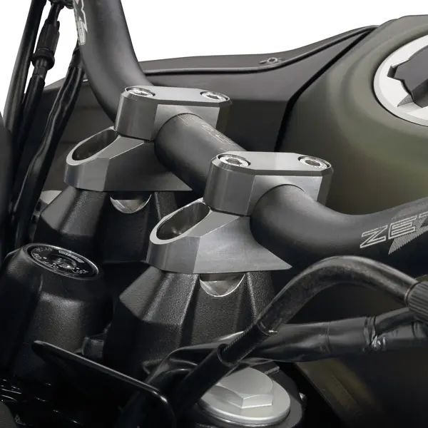 ZETA Styreforhøyer Ti,Offset, ø22,2/26mm Offset: 20mm, Høyde:26mm. Ø22.2mm,Titan 