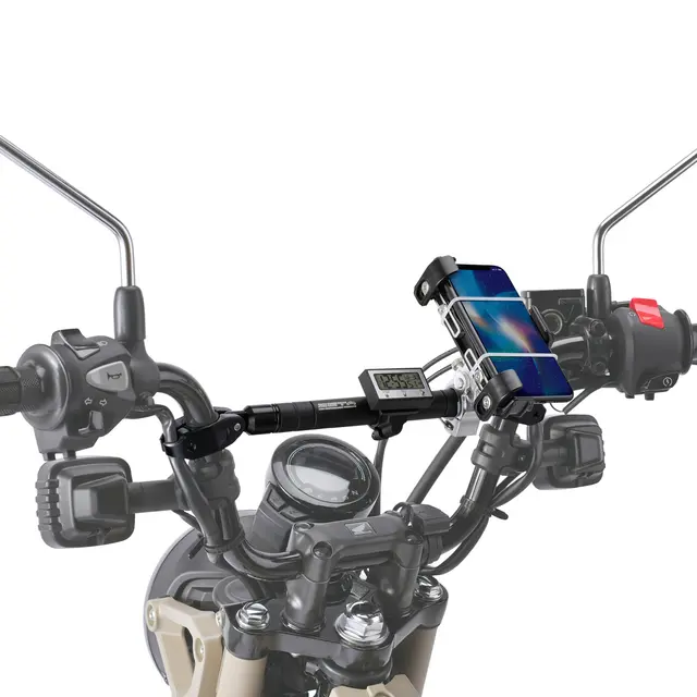 ZETA Monteringsbrakett, styre, ø22,2mm For mobil, GPS+ ø22,2mm 