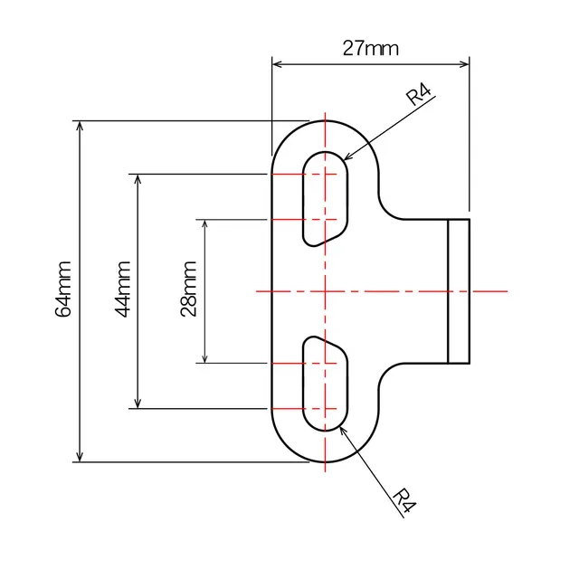ZETA Monteringsbrakett, S.Krone, ø22,2mm For mobil, GPS+ ø22,2mm 