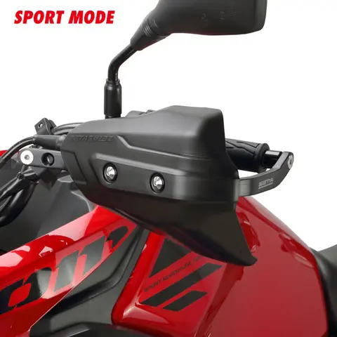 ZETA Armor Håndskjold, Scudo, Sort Vendbare store Armor-skjold