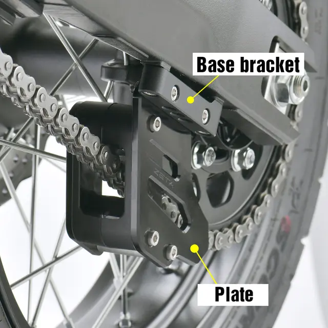 ZETA Kjedefører, Svart - Yamaha T7 Ténéré 700 2020-2022 