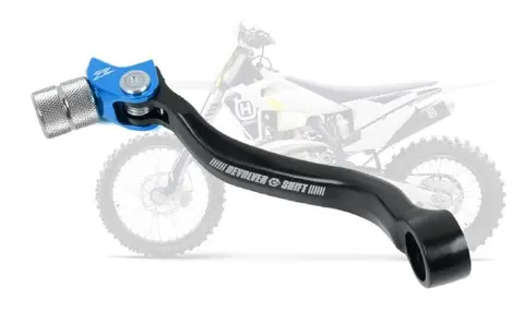 ZETA Revolver Girpedal, Blå - Husqvarna TC125, FC/FS450, FE450/501, 701 Enduro