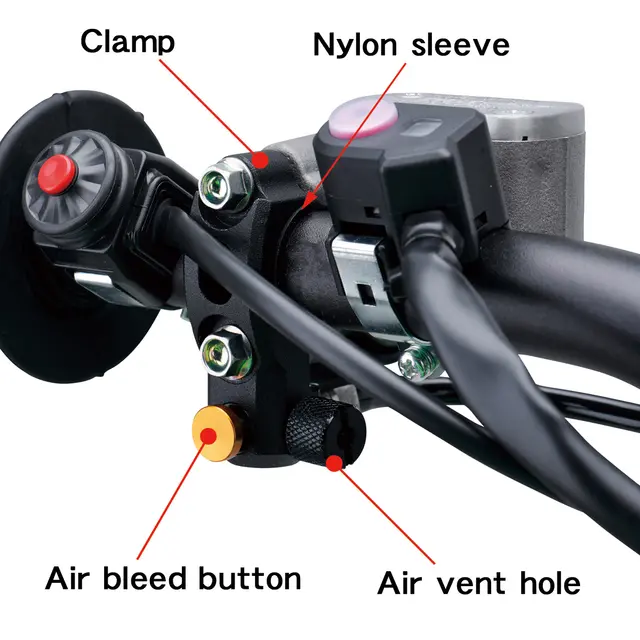 ZETA Luftesett, WP Forgaffel Lufteskrue Framgaffel SHOWA/KYB 
