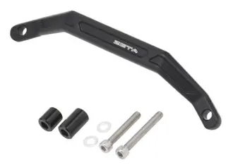 ZETA Grab Bar Håndtak - Yamaha T7 20->, Svart adonisert solid aluminium