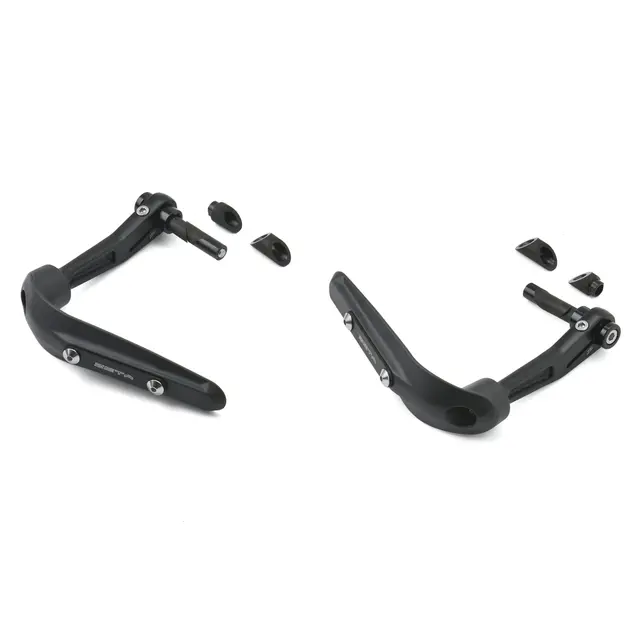 ZETA Håndbeskyttere Universal, Svart Passer de fleste motorsykler 