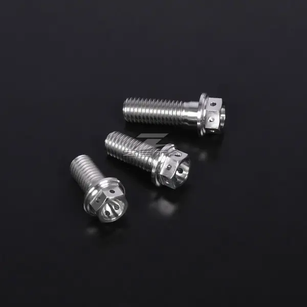 ZETA Gr5-TI Flange Bolt M6 P1.0 10mm 