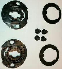 Zeus 608/608A Visirfeste - Indre, XL-2XL Finnes i 2 st&#248;rrelser